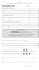 Form 3 - Counterclaim Form