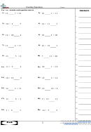 Creating Equations Worksheet With Answer Key