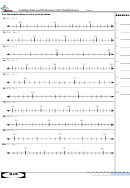 Finding Sum And Difference With Numberlines Worksheet