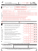 Form Ct-1040ez - Connecticut Resident Ez Income Tax Return - 2007