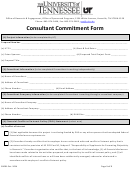 Consultant Commitment Form