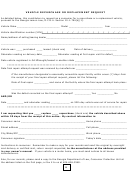 Vehicle Repurchase Or Replacement Request Form