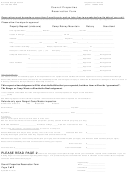 Council Properties Reservation Form