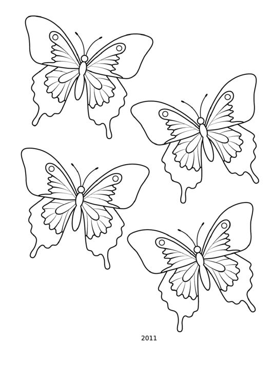 Butterfly-small Template
