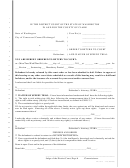 Form Dc 1015-order To Return To Court And Waiver Of Speedy Trial