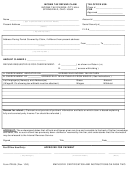 Form Itb 69 - Income Tax Refund Claim