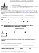 Student Vehicle Registration Form