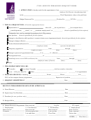 Request Form For Civil Service Personnel