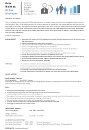 Office Manager Resume Template