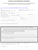 Fourth Class Withdrawal Procedure Form