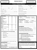 New Patient Vision & Medical History Form