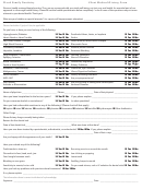 Client Medical History Form