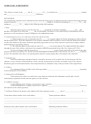 Sublease Agreement Form