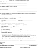 Volusia County House Moving Permit Application Form