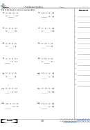 Combining Numbers Worksheet