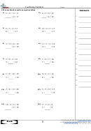 Combining Numbers Worksheet