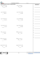 Combining Numbers Worksheet