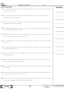 Addition Within 20 Worksheet Printable pdf