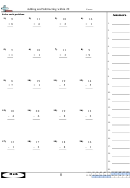Adding And Subtracting Within 20 Worksheet