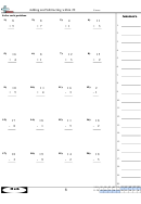 Adding And Subtracting Within 20 Worksheet Printable pdf