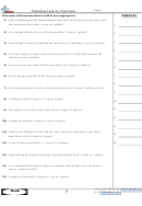Estimating Capacity (American) Worksheet Printable pdf