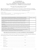 Declaration Of Household Income (for Major Long-term Repair Petitions Only) Form