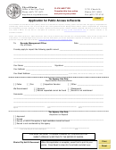 Application For Public Access To Records Form - City Of Elmira, Ny