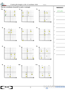 Creating Rectangles With A Coordinate Grid Worksheet With Answer Key