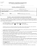 Form Afr-a - Application For Annual Reassessment Programm