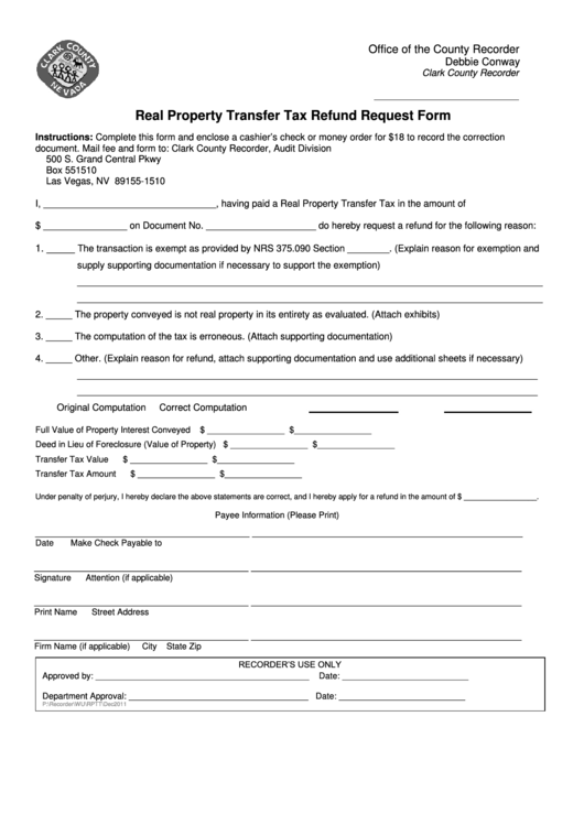 Top 12 Property Tax Refund Form Templates Free To Download In PDF Format