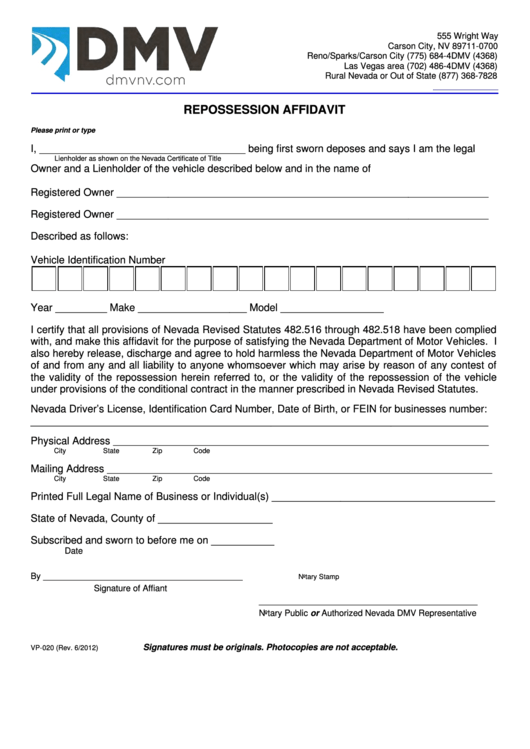 fillable-form-t-16-affidavit-of-repossession-printable-pdf-download