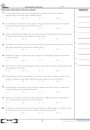 Estimating Quotient Math Worksheet With Answer Key