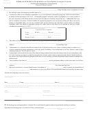 Form Mvr-614 - Affidavit Of Military/dependent Or Principally Garaged Vehicle
