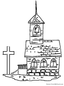 Church-coloring Sheet