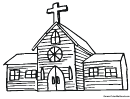 Church-coloring Sheet