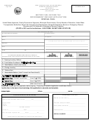 Form Wv/mft-509v Sf - Motor Fuel Excise Tax Government Refund Application - West Virginia State Tax Department - 2003