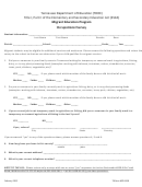 Form Ed-5438 - Migrant Education Program Occupational Survey - Tennessee Department Of Education