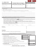 Fillable Form Bca-14.30 - Cumulative Report Of Changes In Issued Shares And Paid-In Capital - Secretary Of State - 2003 Printable pdf