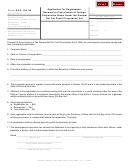 Form Nfp-104.25 - Application For Registration, Renewal Or Cancellation Of Foreign Corporation Name - Illinois Secretary Of State