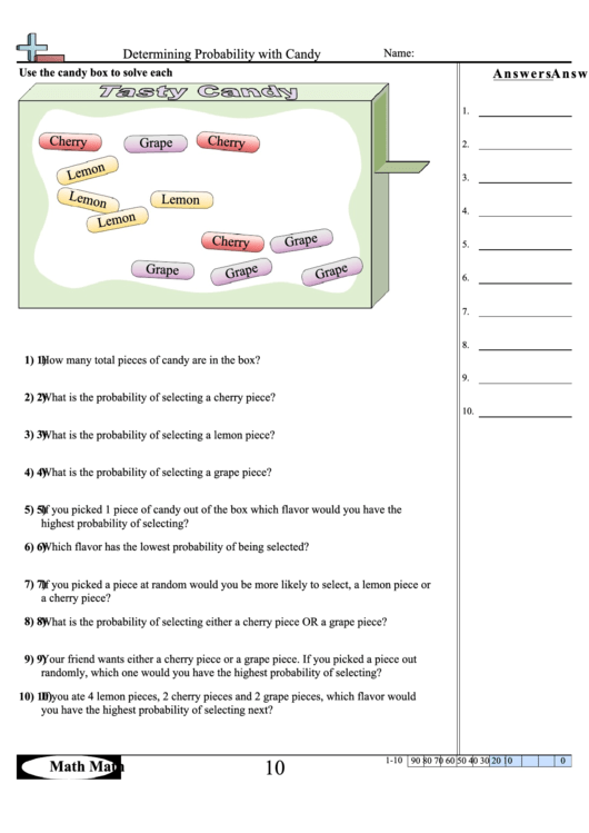 determining-probability-with-candy-worksheet-with-answer-key-printable-pdf-download