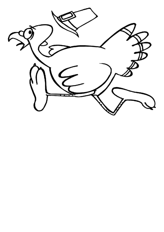 Turkey Coloring Sheet Printable pdf