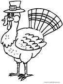 Turkey Coloring Sheet