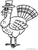 Turkey Coloring Sheet