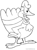 Turkey Coloring Sheet