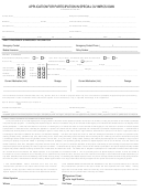 Application For Participation In Special Olympics Iowa Form
