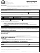 Form Dirl-1 - Ira Charitable Distribution Form