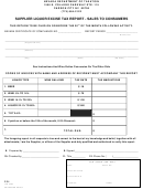 Form Ltd 04et - Supplier Liquor Excise Tax Report - Sales To Consumers - 2004