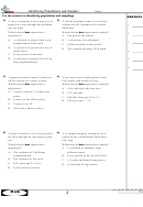 Identifying Populations And Samples Worksheet With Answer Key