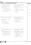 Identifying Populations And Samples Worksheet