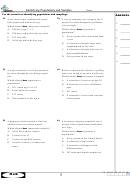 Identifying Populations And Samples Worksheet